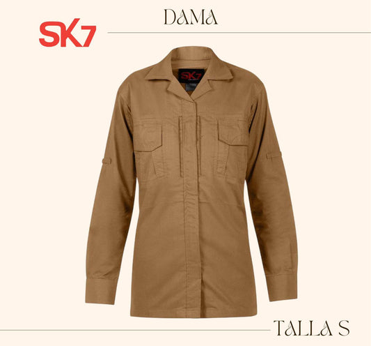 Camisa manga larga Sk7 para dama